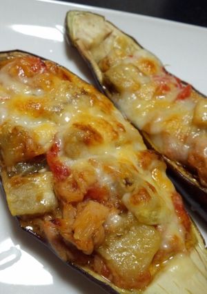 なすとトマトのチーズ焼き-レシピのメイン写真