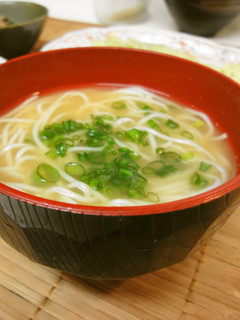 *素麺入り味噌汁*-レシピのメイン写真