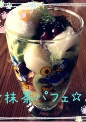 ☆市販品で抹茶パフェ☆-レシピのメイン写真