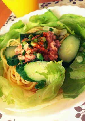 簡単！和風さっぱりツナパスタ-レシピのメイン写真