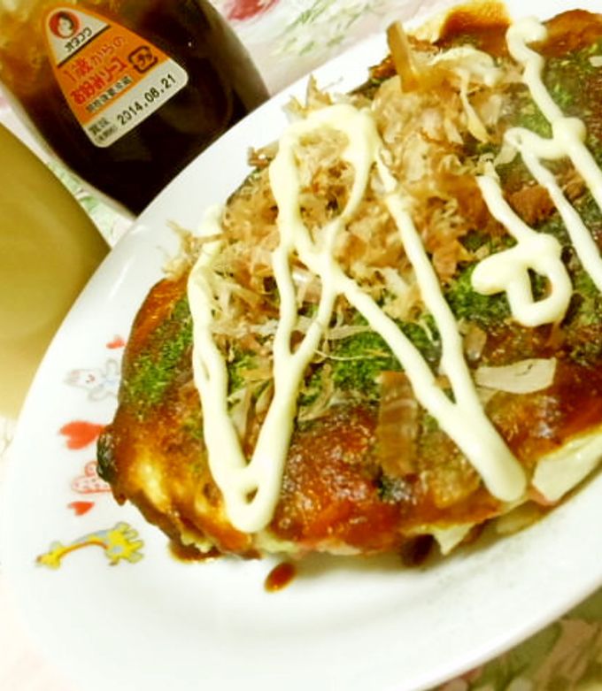 ❤１歳からのシリーズでお好み焼き❤-レシピのメイン写真