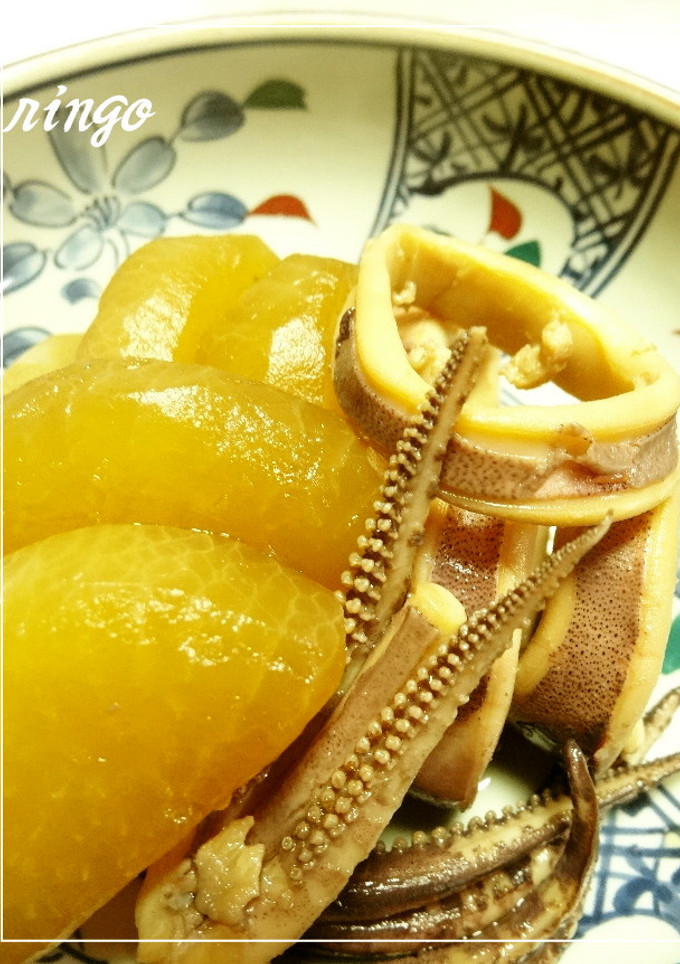 柔らか～い♡大根とイカの煮物♡-レシピのメイン写真