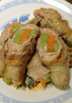 肉やわらか☆肉巻き〜↑-レシピのメイン写真
