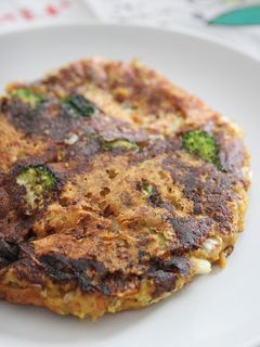 残りカレーをリメイク♪カレーお好み焼き-レシピのメイン写真