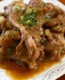 とっても簡単！すき焼き肉で贅沢牛丼☆