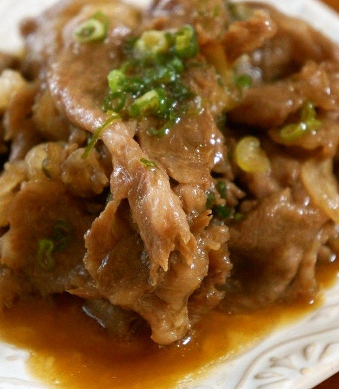 とっても簡単！すき焼き肉で贅沢牛丼☆-レシピのメイン写真