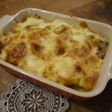 簡単♪かぼちゃとチキンの豆乳グラタン☆
