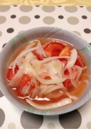 マリネの素で簡単!トマトのマリネ-レシピのメイン写真