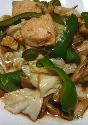 鶏肉ときのこのオイスターソース炒め-レシピのメイン写真