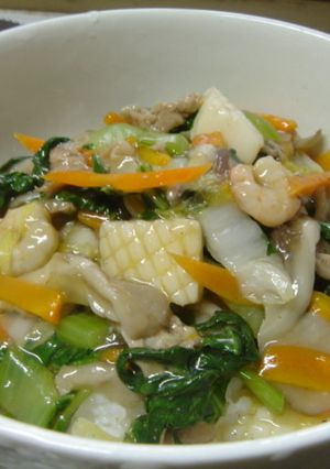 あるもので作る八宝菜丼-レシピのメイン写真