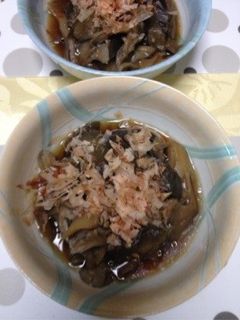 茄子と舞茸の簡単煮浸し-レシピのメイン写真