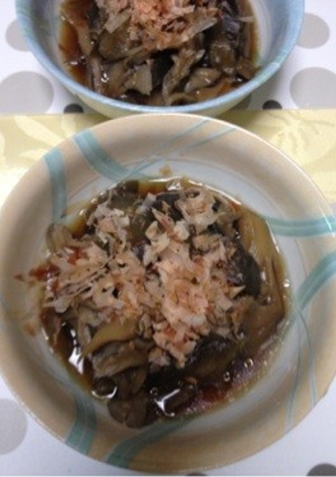 茄子と舞茸の簡単煮浸し-レシピのメイン写真