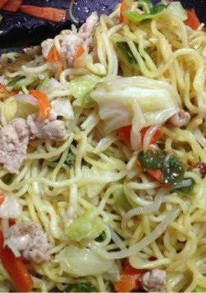 大量塩焼きそば-レシピのメイン写真