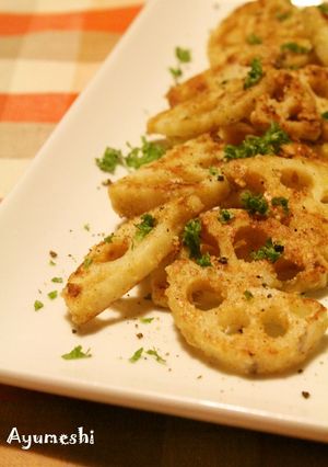 クミン風味のれんこんソテー-レシピのメイン写真