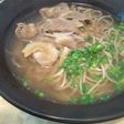 お肉とごぼうの肉そば
