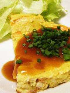 かに玉風❂オープンオムレツ-レシピのメイン写真