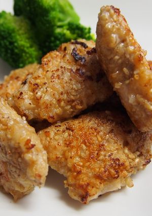 鶏ささみの胡麻衣揚げ焼き-レシピのメイン写真