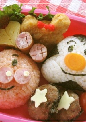 キャラ弁☆アンパンマンとおむすびまん-レシピのメイン写真