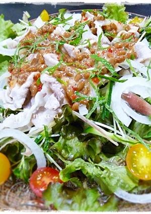 冷しゃぶ納豆スイチリソース-レシピのメイン写真