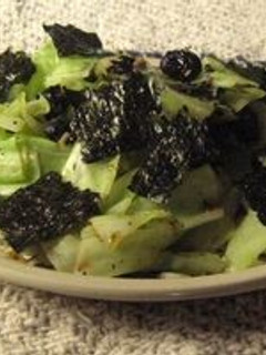 野菜ソムリエのきゃべつと黒豆の黒ごま和え-レシピのメイン写真