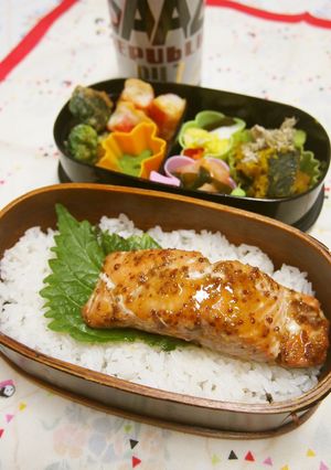 カナダより♪サーモンのメープル焼き弁当-レシピのメイン写真