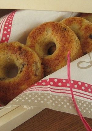 パインとレーズンの焼ドーナツ-レシピのメイン写真