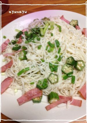 時短！焼きそうめんペペロンチーノ風-レシピのメイン写真