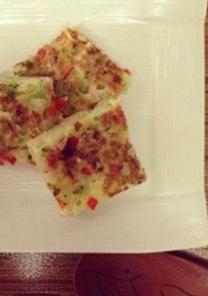 幼児食1歳 野菜お好み焼き-レシピのメイン写真