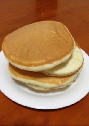 卵不使用☆もっちりホットケーキ-レシピのメイン写真
