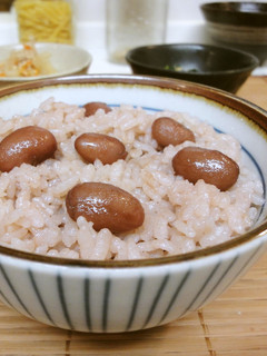 *金時豆のごはん(お赤飯)*-レシピのメイン写真