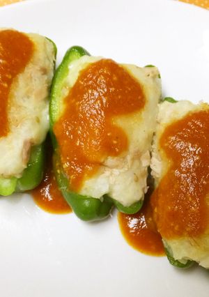 ピーマンの美味しい♪じゃがいも詰め-レシピのメイン写真