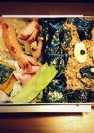 アンパンマンチーズキャラ弁-レシピのメイン写真