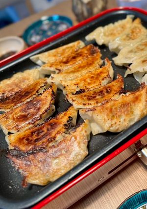 ホットプレートで餃子パーティ-レシピのメイン写真