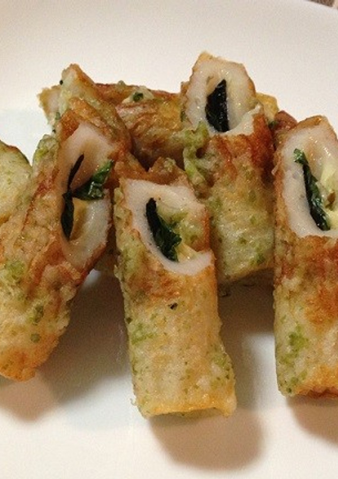簡単おつまみ☆ちくわの変り磯辺揚げ-レシピのメイン写真