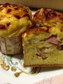 HMでお食事マフィン-レシピのメイン写真