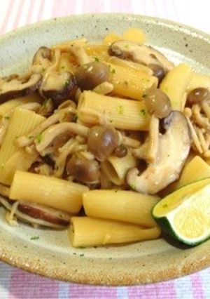 きのこの和風ショートパスタ-レシピのメイン写真