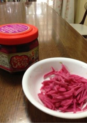 梅酢で紅しょうが♪-レシピのメイン写真