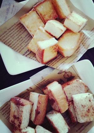 食ﾊﾟﾝで☆ﾗｽｸ-レシピのメイン写真