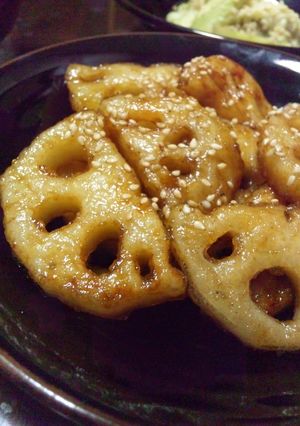 れんこんの照り焼き-レシピのメイン写真