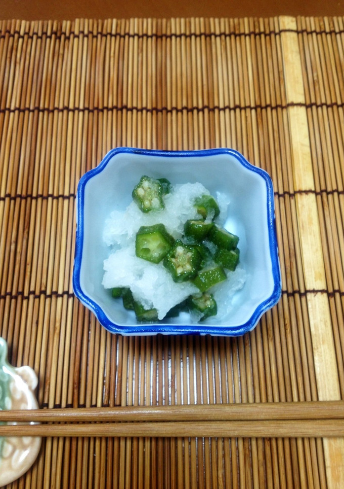 簡単！もう1品♬ オクラのおろし和え-レシピのメイン写真