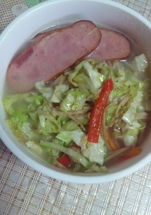 野菜不足解消！野菜炒めのっけラーメン-レシピのメイン写真