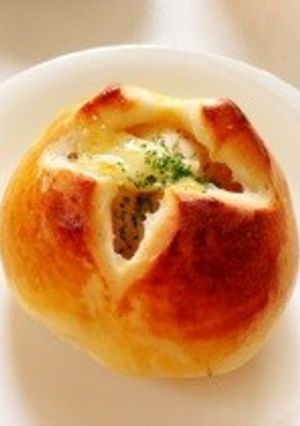 ツナマヨポテトのコロコロパン-レシピのメイン写真