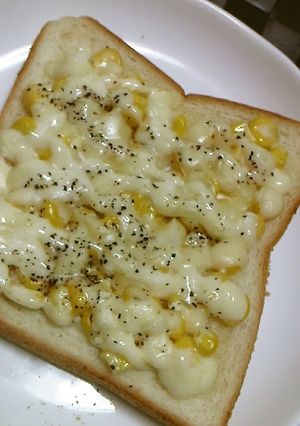 ✶コーンマヨチーズトースト✶-レシピのメイン写真