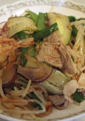 野菜たっぷり冷やしブタキムチ-レシピのメイン写真