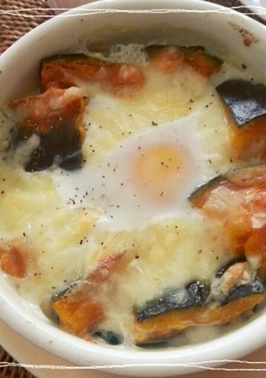 楽々!かぼちゃの豆乳ココット-レシピのメイン写真