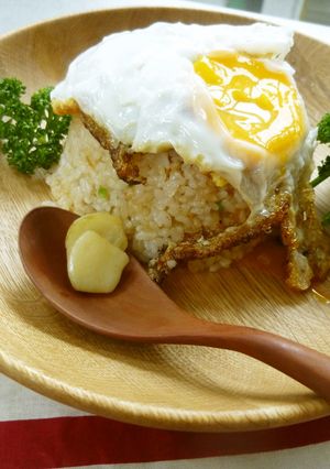 節約お助け♪ガーリックチャーハン-レシピのメイン写真