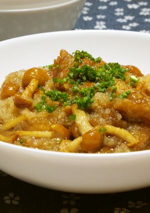 鶏の唐揚げ☆なめこおろし煮-レシピのメイン写真