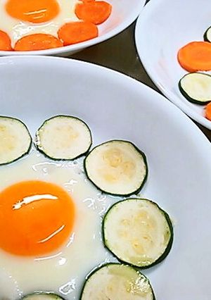 子供が喜ぶお花の目玉焼き-レシピのメイン写真