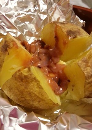 ほっくりじゃがバターに塩辛を♪-レシピのメイン写真