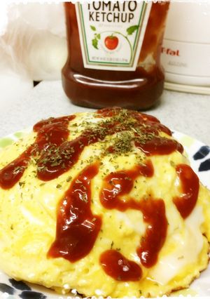 オムライスっ！旨味は鶏皮♡-レシピのメイン写真